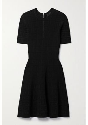 Givenchy - Jacquard-knit Mini Dress - Black - x small,small,medium,large,x large