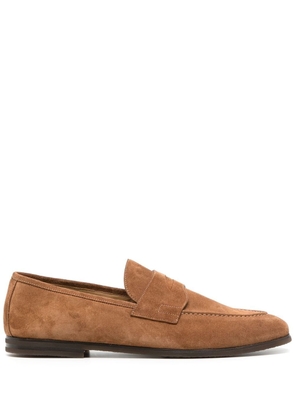 Barrett suede Penny loafers - Brown