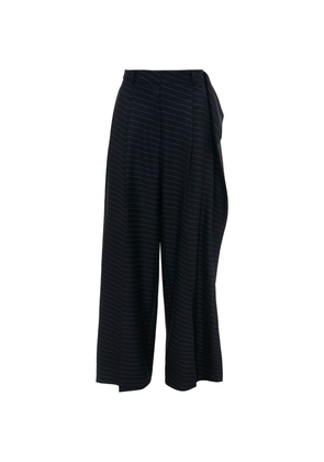 Jw Anderson Wool-Blend Side-Panel Trousers