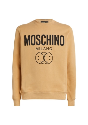 Moschino Double Smiley Logo Sweatshirt