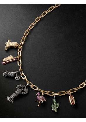 Annoushka - My Life In Charms Gold Multi-Stone Necklace Set - Men - Gold