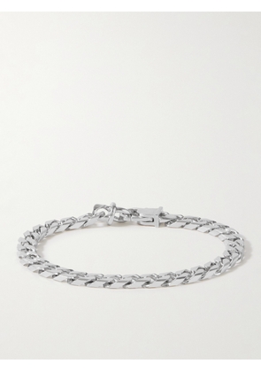 Tom Wood - Frankie Rhodium-Plated Chain Bracelet - Men - Silver - S
