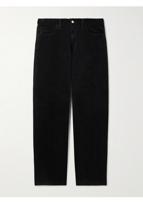 Carhartt WIP - Landon Straight-Leg Cotton-Corduroy Trousers - Men - Black - UK/US 30