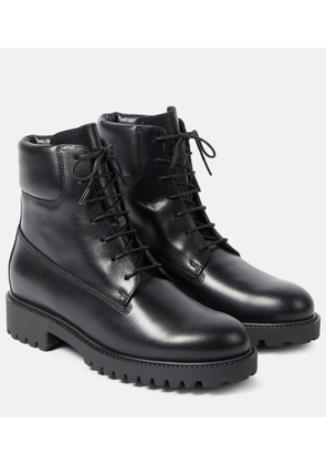 Toteme The Husky leather combat boots