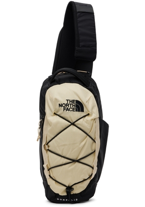 The North Face Beige & Black Borealis Backpack