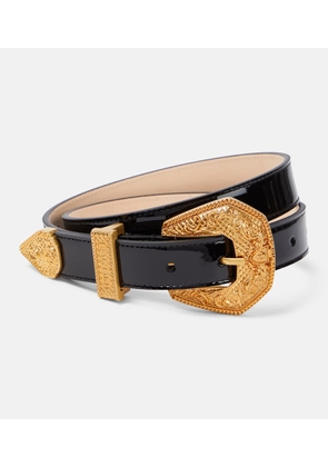 Balmain Patent leather belt