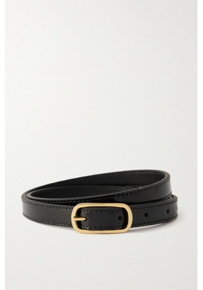 TOTEME - Leather Belt - Black - 70,80,90