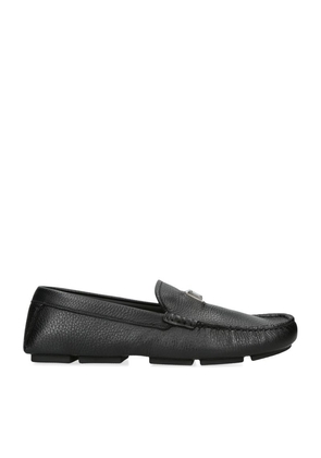 Dolce & Gabbana Leather Driver Loafers