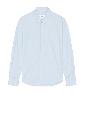 ami Tonal Ami De Coeur Shirt in Feather Blue - Blue. Size L (also in M, S, XL).