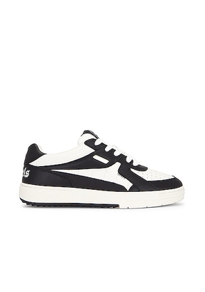 Palm Angels Palm University Sneaker in White & Black - White. Size 40 (also in 41, 42, 43, 45).