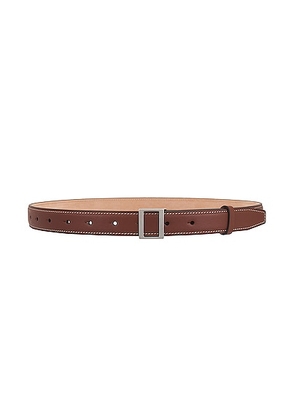 Acne Studios Leather Belt in Brown - Brown. Size L (also in M, S).