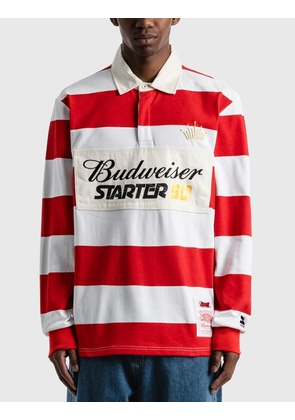 Budweiser x Starter Varsity Stripe Rugby Shirt