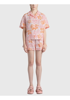 Tropical Pajama Short Set