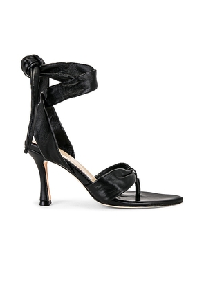 LPA Maddalena Heel in Black. Size 9.