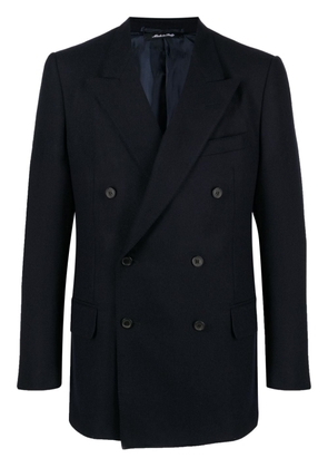 Dunhill double-breasted blazer - Blue
