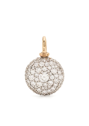 Lucy Delius Jewellery Diamond Pavé Pocket watch pendant - Gold