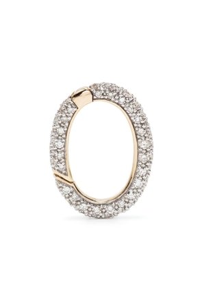 Lucy Delius Jewellery The Diamond Oval connector link - Silver