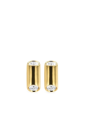 Pragnell 18kt yellow gold Eclipse diamond stud earrings
