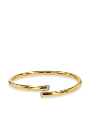 Pragnell 18kt yellow gold Eclipse diamond bangle bracelet