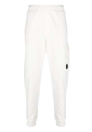 C.P. Company Lens-detail cotton track pants - White