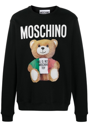 Moschino Teddy Bear crew neck sweatshirt - Black