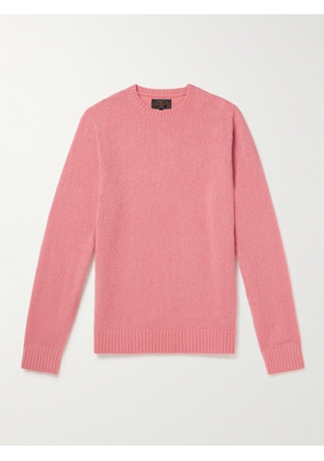 Beams Plus - Cashmere and Silk-Blend Sweater - Men - Pink - S