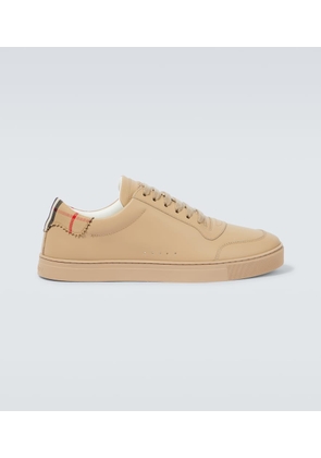 Burberry Leather low-top sneakers