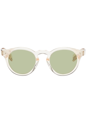 Oliver Peoples Beige Martineaux Sunglasses