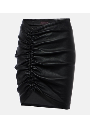 Stouls Mouna leather miniskirt