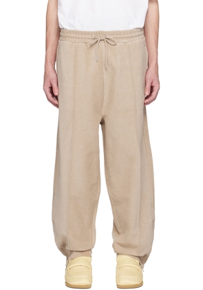 Tommy Jeans Taupe Badge Sweatpants
