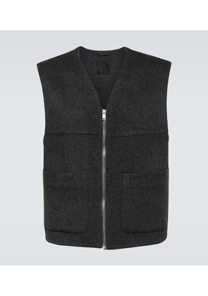 Givenchy Cashmere and wool zipped vest