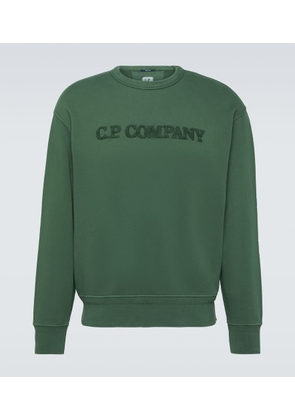 C.P. Company Logo cotton fleece sweatshirt