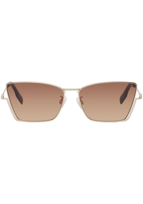 MCQ Gold Cat-Eye Sunglasses