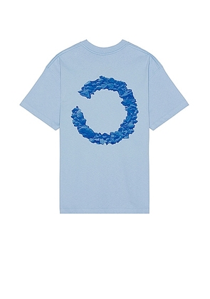Objects IV Life Boulder Print T-shirt in Pop Blue - Baby Blue. Size M (also in S).
