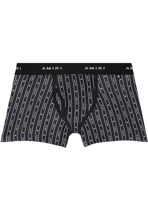 AMIRI Black Vertical Amiri Boxers