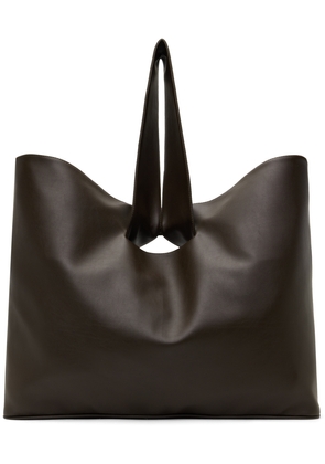 Situationist Brown Pull-Through Tote