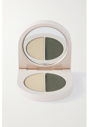 ROSE INC - Satin & Shimmer Duet Eyeshadow - Satin Olive & Khaki Shimmer - Multi - One size