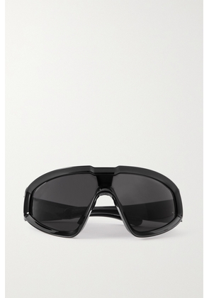 Moncler - Oversized D-frame Acetate Sunglasses - Black - One size
