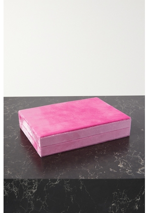 Sophie Bille Brahe - Trésor Velvet Jewelry Box - Pink - One size