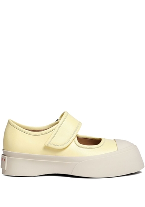 Marni Pablo leather Mary Jane sneakers - Neutrals