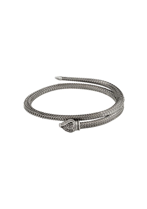 Gucci metal snake bracelet - Silver