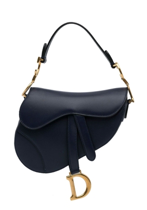 Christian Dior 2018 pre-owned mini Saddle shoulder bag - Blue
