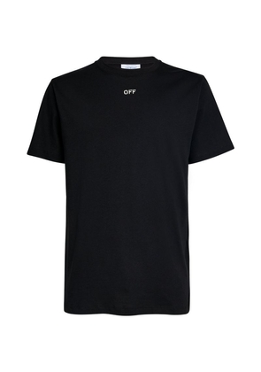 Off-White Embroidered Arrows T-Shirt