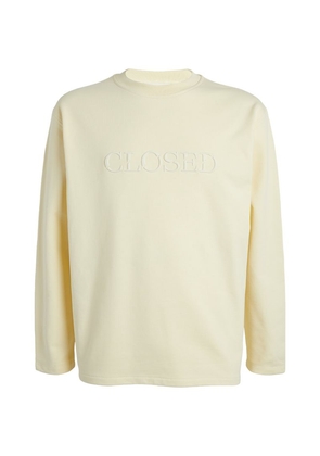 Closed Organic Cotton Embroidered Logo Sweatshirt