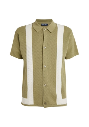 Frescobol Carioca Cotton Waffle-Knit Shirt