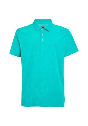 Vilebrequin Cotton-Blend Terry Polo Shirt