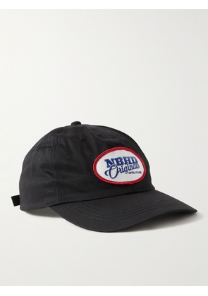 Neighborhood - Logo-Appliquéd Cotton-Twill Baseball Cap - Men - Black