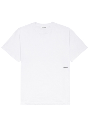 Soulland Ash Logo-print Cotton T-shirt - White - M