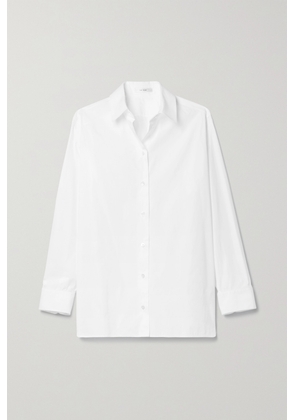 The Row - Essentials Sisilia Cotton-poplin Shirt - White - x small,small,medium,large,x large