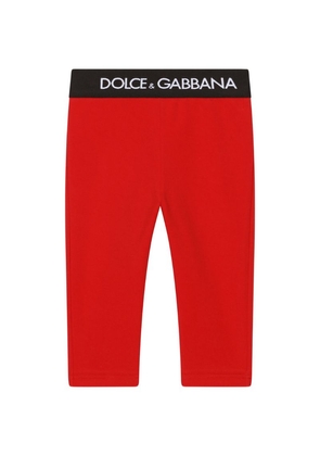 Dolce & Gabbana Kids Logo Waistband Leggings (24-30 Months)